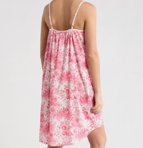 Nouvelle Robe de Nuit Imprimée Tendance pour Femme, Tenue de Soirée Sexy, Chemise de Nuit en Coton Satiné Asymétrique pour Filles - Product Image 3