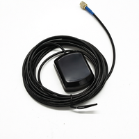 Antenne RTK active GPS & GNSS à gain élevé TOXU 28dBi RHCP en forme de souris avec connecteur SMA et câble RG174 de 3m pour le suivi des véhicules