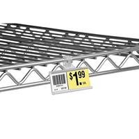 Porte-étiquette en plastique réutilisable pour supermarché, étiquette de prix de fil pour garde-manger, magasin de centre commercial de détail