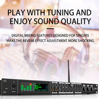 OEM FBX-4 fonction de mélange numérique professionnelle, préeffecteur KTV, processeur Audio DSP pour fête à domicile, karaoké de mariage