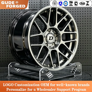 Jantes en alliage d'aluminium forgé monobloc multi-rayons 16-26 pouces 5x112 5x114.3 5x120 finition polie 8J <span class=keywords><strong>30</strong></span> pour voitures Audi - Product Image 5