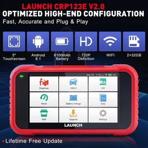 Herramienta de Diagnóstico Automotriz Universal CRP123E V2.0 para Cuatro Sistemas, Escáner OBD2, Lector de Códigos, Versión Mejorada del CRP123E 123X - Product Image 5