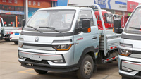 Véhicule d'occasion économique avec moteur diesel durable, capacité de charge constante de 2 tonnes, camion de livraison pratique 4X2