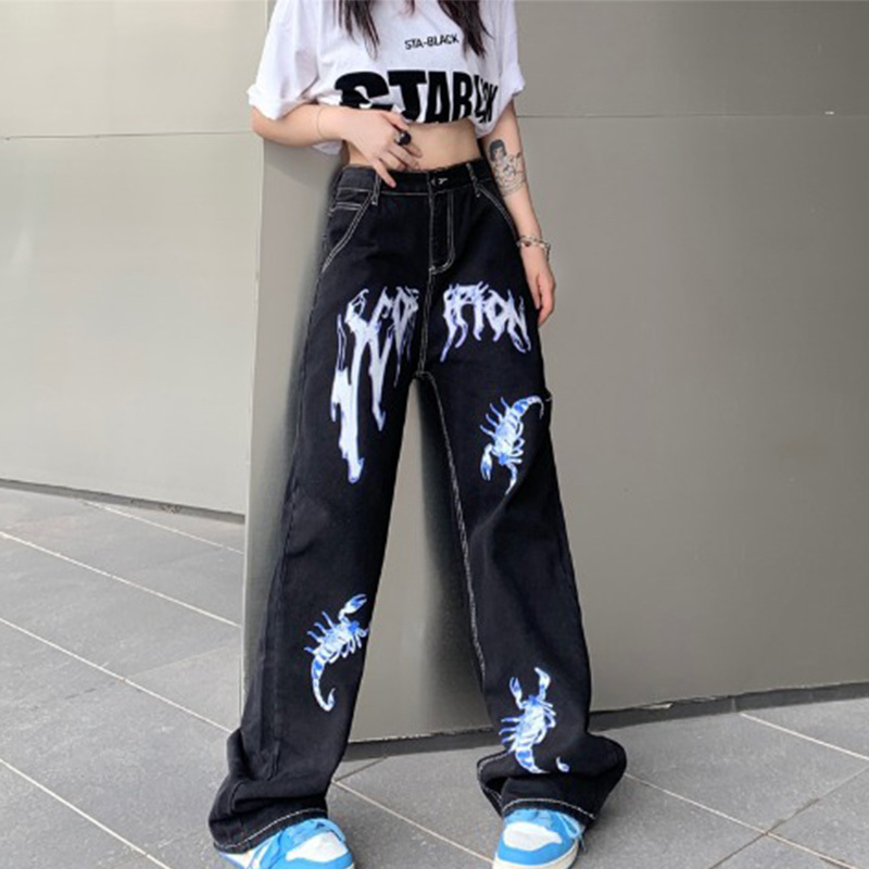Men s Retro Vintage Straight Jeans