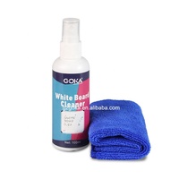 Chiffon en microfibre et 100 ML Nettoyant Pour Tableau Blanc Solution De Pulvérisation avec OEM en gros