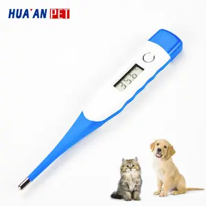 Цифровой ветеринарный термометр с гибким наконечником