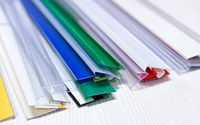 Bon prix au détail en plastique PVC acrylique étiquette étiquette adhésive bande de données support de prix pour étagères