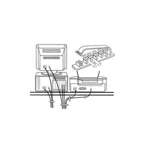 Perel <b>CABLE</b> <b>MANAGER</b> SET - 31 pcs - Product Image 2