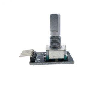 โมดูลตัวเข้ารหัสแบบหมุนได้ 360 องศา KY-040 พร้อมอินเทอร์เฟซ USB และบรรจุกล่อง - Product Image 6