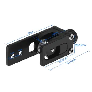 Langle สายซิงค์ X-Axis เครื่องยืด CNC อุปกรณ์เสริมสำหรับเครื่องพิมพ์3D โปรไฟล์อลูมิเนียม2020