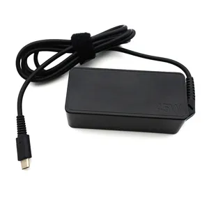 Grosir adaptor AC USB 45w 20V 2,25 A pengisi daya pd 3.0 pengisian cepat untuk laptop tablet pengisi daya untuk Laptop lenovo