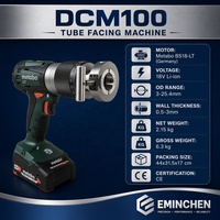 Machine à chanfreiner les micro-tubes sans fil haute précision DCM100 18V pour tubes en acier inoxydable (3-25,4 mm DE)