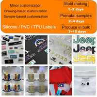 Étiquette de transfert thermique 3D personnalisée en silicone, logo en relief, patch en TPU thermocollant lavable pour T-shirts, sweats à capuche, chapeaux, sacs et vêtements