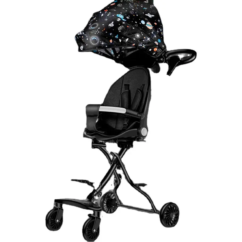 Wholesale Baby Stroller 3 In 1 foldable good Quality Cheap Baby Pram china New Design Black Luxury Baby Carriage