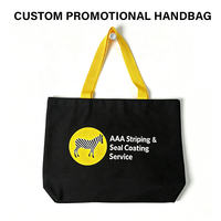 Tas Belanja Kanvas Ukuran Besar, Tahan Lama, untuk Perlengkapan Studio Yoga, Merchandise Kebugaran & Aksesoris Olahraga dengan Logo Kustom