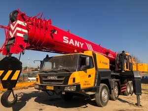 Hot Sale Second Hand Sany 100Ton Hydraulic Truck Mounted <b>Crane</b>, Stable Performance, Construction Mobile <b>Crane</b> - Product Image 1