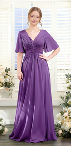 Longue <span class=keywords><strong>robe</strong></span> <span class=keywords><strong>de</strong></span> soirée <span class=keywords><strong>de</strong></span> <span class=keywords><strong>demoiselle</strong></span> <span class=keywords><strong>d</strong></span>'<span class=keywords><strong>honneur</strong></span> <span class=keywords><strong>de</strong></span> mariage élégante et amincissante - Product Image 2