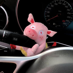 Coche piloto muñeca ornamento coche palanca de cambios señal de giro limpiaparabrisas palanca juguetes de peluche - Product Image 6