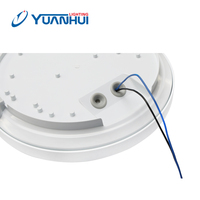 IP66 Lampu Bohlam LED Sensor Langit-langit, Lampu Lingkaran Dapur Lorong Sekolah Modern Pencahayaan Kamar Tidur 1xE27