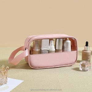Glory Custom Logo Pvc Pouch Travel Makeup <strong>Cosmetic</strong> <strong>Bag</strong> Cases Custom Pvc Pouch Wash <strong>Bags</strong> - Product Image 4
