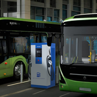 Station de recharge rapide pour voitures électriques DC 90 kW 120 kW, compatible OCPP 1.6J DE Charge CCS2