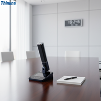 Unité de Présidence à Écran Tactile Thinuna VA-750C pour Système de Conférence Numérique, Microphone de Vote et d'Enregistrement avec Suivi par Caméra
