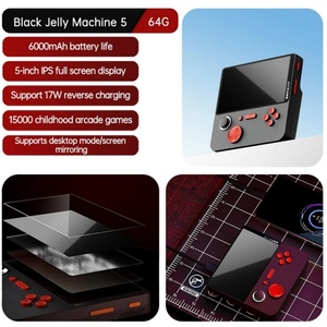 Nouvelle console de jeu portable à double manette de 5 pouces HPDL E5 6000 mAh 22W avec charge rapide - Product Image 5