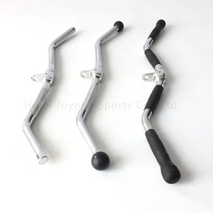 Accesorio de máquina de cable Empuñaduras antideslizantes Colgador giratorio Prensa Pulldown Giratorio Lat <span class=keywords><strong>Curl</strong></span> Bar - Product Image 4