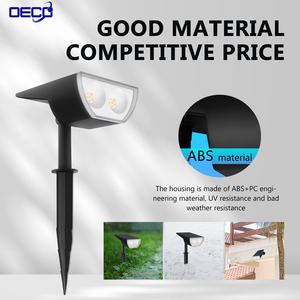 <span class=keywords><strong>D</strong></span>écorations de jardin Lumières solaires RVB de paysage avec 8 changements de couleur pour pelouse jardin IP65 Mini lumières solaires tout-en-un extérieures à LED - Product Image 4
