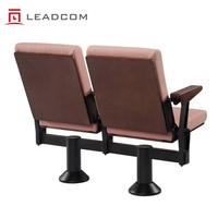 Chaise d'auditorium pliable et télescopique LEADCOM LS-12601B pour gymnase, salle de réunion, projet de stade, chaise pour public