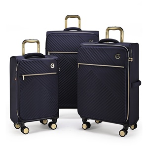 Set di <span class=keywords><strong>Valigie</strong></span> Goby London <span class=keywords><strong>in</strong></span> <span class=keywords><strong>Tessuto</strong></span> Morbido Oxford 4 Pezzi Grande Capacità con Ruote Silenziose e Serratura TSA - Product Image 2