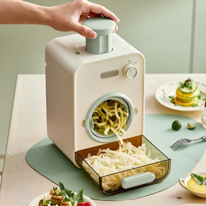 Hachoir Électrique Multifonctionnel pour Légumes, Râpe à Fromage, Broyeur Portable Écologique en Plastique pour Usage Domestique, Mini Robot Culinaire - Product Image 4