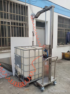 1.5HP 28N. M 990l/min tốc độ cao khí nén IBC Mixer trống khuấy công nghiệp 1000L IBC Tank KHUẤY TRỘN - Product Image 6