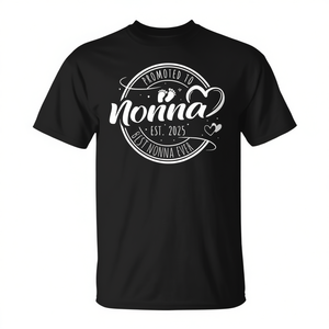 T-shirt per la Festa della Mamma: Promossa a Nonna 2025, Pronta per Diventare Nonna - Product Image 2