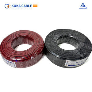 Câble solaire H1Z2Z2-K TUV, rouleau de 100 m, 4 mm², 6 mm², faible émission de fumée, sans halogène, étanche IP68, pour système solaire domestique - Product Image 6