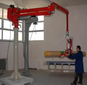 中国供应商的气动拾取和放置机器人纸卷和布卷机械手