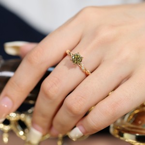 Anillo de Aleación de Moissanita de 1 Quilate, el Más Vendido, con Artesanía Italiana y Baño de Oro Rosa de 18K; Brillante y Envolvente - Product Image 5