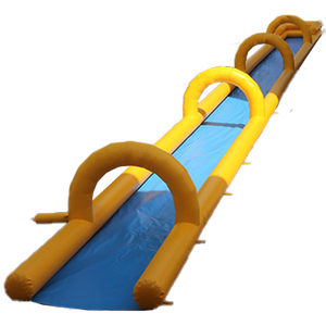 Corrediça inflável longa personalizada para crianças e adultos, cor azul e amarela, 64 metros, 210 pés, cor <span class=keywords><strong>N</strong></span>, cor <span class=keywords><strong>N</strong></span>, cor <span class=keywords><strong>N</strong></span>, jogo da cidade - Product Image 2