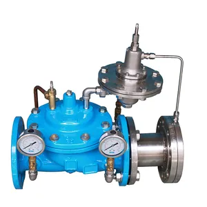 flow control valves automatic hydraulic flow control valve pressure reducing sustaining valve for pump fire system