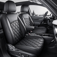 Housse de siège de voiture en cuir diamantée entièrement couvrante, durable et confortable, personnalisée OEM, ensemble complet pour Volkswagen ID.3 2019-2025