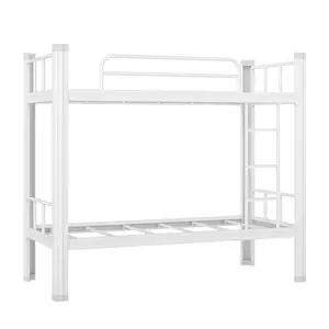 Steel Double Iron Bunk Bed Beddetachable Metal Frame Bunk Beds Metal Bed