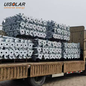 Ancre de sol solaire en acier Q235B UISOLAR avec vis de fixation haute résistance <span class=keywords><strong>pour</strong></span> système de <span class=keywords><strong>montage</strong></span> au sol de ferme solaire - Product Image 6