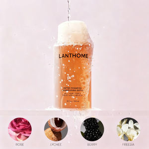 Shampooing détox clarifiant à la kératine sans sulfate Eau dure Vinaigre de <span class=keywords><strong>cidre</strong></span> de pomme Cheveux rafraîchis avec élimination propre de l'huile de saleté - Product Image 5