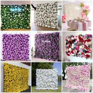 Paneles <span class=keywords><strong>de</strong></span> Pared <span class=keywords><strong>de</strong></span> Flores Artificiales Púrpuras en <span class=keywords><strong>Rejilla</strong></span> <span class=keywords><strong>de</strong></span> 40x60 cm, los Más Vendidos <span class=keywords><strong>de</strong></span> HLC, para Decoración <span class=keywords><strong>de</strong></span> Bodas, Fiestas y Hogar - Product Image 5