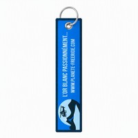 Porte-clés tissé personnalisé en tissu, motif pilote de chasseur, Krav Maga, défense personnelle, pour sac cadeau