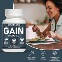 Capsules OEM pour la Prise de Poids, Stimulant d'Appétit, Gain de Poids Rapide, Soutien à la Santé Musculaire