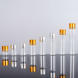 Frascos de vidro 5ml 10ml 20ml 25ml 30ml Mini Selagem Cosméticos Attar Oil Bottle Tester Bottle Tube Com Spiral Cap - Product Image 2