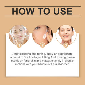 Crema facial reafirmante de colágeno de caracol, gran oferta, crema facial hidratante para la piel, crema facial iluminadora - Product Image 6