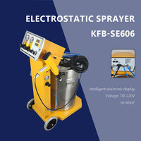 Machine de revêtement électrostatique en poudre haute efficacité et précise, avec cœur PLC, AC220V, état neuf, ligne automatique pour métaux, facile à utiliser 1