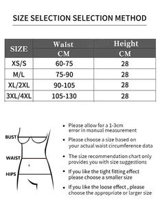 ウエストトレーニングボディシェイパータイトトリマーベルト彫刻シェイプウェアトリマーサウナスウェットヨガガードルスリムベリーバンド女性用コルセット - Product Image 5